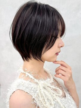 アッシュ 茗荷谷店(Ash) 茗荷谷ショートカット白髪ぼかし白髪染めハイライト髪質改善ボブ