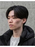 メンズ韓国風ナチュラルニュアンスセンターパート♯80京都河原町