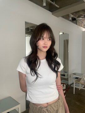 フィット ヒュー 千葉(fit hue) ワンホンレイヤー/ミルクティーブロンド/ダークブルー/千葉