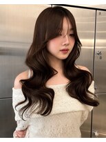 サンドナル 鹿児島天文館(sand NALU)&nbsp;ハッシュカット/グレージュ/デザインカラー[鹿児島天文館]