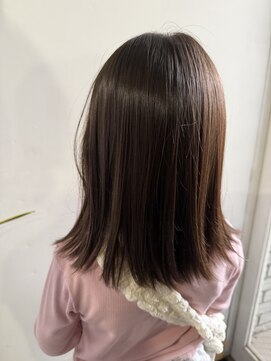 クーペ 熊本店(COUPE) 子供　小学生　髪質改善ストレート　美髪矯正　縮毛矯正