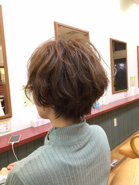 ヴィア(Via) ネイビーショート