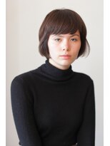 グリッスン(Glisten)&nbsp;ショートバングが効いてる大人ボブ