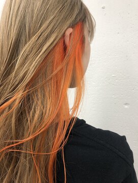 ノラ シンディ(NORA CYNDY) サニーオレンジインナーカラー☆