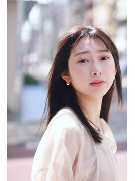 アンレーブ(UNREVE) エアリーストレートロング