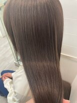 ナンバー エアロ 横浜(N° +aero)&nbsp;大人かわいいくびれミディラベンダーインナーカラー