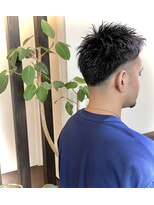 ヘアー ルーム ブラウン(hair room brown)&nbsp;ナチュラルフェードアップバング