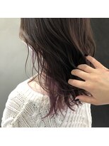 フェリア 松山(Feria)&nbsp;【Feria松山】インナーカラー×ワインレッド-相原愛梨-