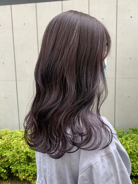 アクアオモテサンドウ(ACQUA omotesando) ＊ブリーチなしラベンダーピンクグレージュ！ラベンダーアッシュ