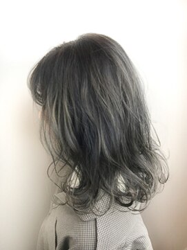 オアシス ガーデン 中央林間店(Oasis GaRDEN) ハイライト×ネイビーグレー