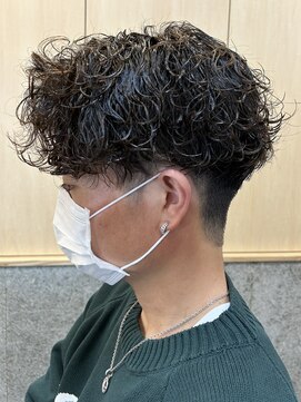 ニアウ 伊勢崎連取店(Niau) メンズマッシュパーマツイストスパイラルパーマ波巻きパーマ