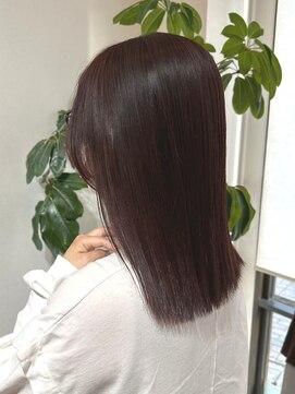 ヘアサロン セロ(Hair Salon SERO) 【セロ姫路】艶髪◇韓国顔まわりレイヤー/まろブラウン