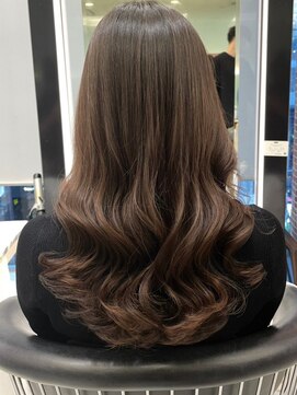 アミー 銀座(Ammy) #コテ巻き風パーマ #パーマロング#韓国風パーマ#デジタルパーマ