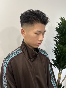 ピープスアンドスー 表参道 渋谷(Peeps&Suu.) メンズカット スキンフェード フェードカット リバースパーマ