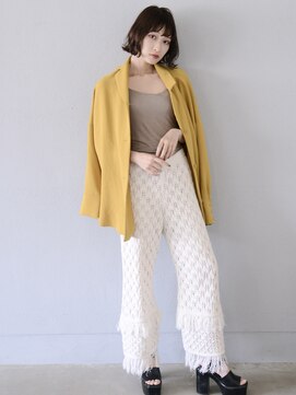 ロアー ヘアー ブリオ(RAWR hair Brio) 【RAWR】外ハネがキュートなミディアムスタイル