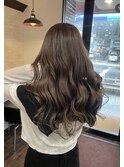 #イルミナカラー#オリーブベージュ#透明感カラー