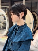 ショート/ボブ/レイヤーカット/グレーベージュ/髪質改善[池袋]