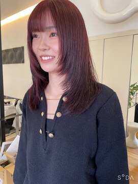 バディヘア イクス(BUDDY HAIR exx) 【共和 大府】レイヤーカット 顔周りレイヤー レイヤーヘア