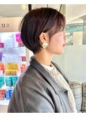 似合わせカット マッシュショート