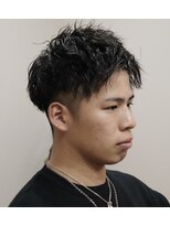 ウィスカーヘアー(whisker hair)&nbsp;ツイストパーマ