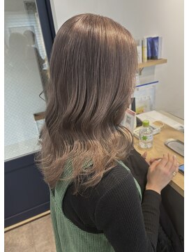 キッカ(kicca) 【kicca】ハイトーンベージュカラー