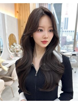 アフロートリノ(AFLOAT Leino) 大人可愛い韓国お色気レイヤーカット くびれヘア2waybang顔周り