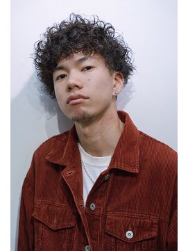 クロムトウキョウ ザ バーバー 新宿本店(CHROM TOKYO the Barber) ワイルドプードルパーマ