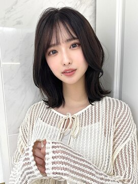 レイリー 原宿 表参道(Rayreee) くびミディ美髪ケアカラーエアリーロングピンクブラウン