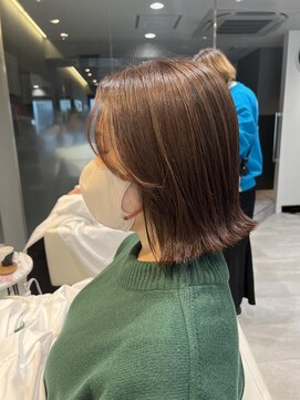 ステラバイケンジ(STELLA by KENJE) 姫カットカールセミディシアーカラー