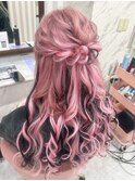 ガーリースタイル/心斎橋/ヘアメ/セットサロン
