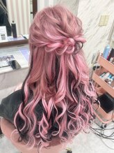 ゴート アミティ(G.O.A.T AMITY) ガーリースタイル/心斎橋/ヘアメ/セットサロン