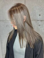 マックス フォー ヘアー(MAX FOR HAIR) ミディアムレイヤー×細めハイライト◎
