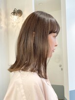 ローネス ギンザ(LONESS ginza)&nbsp;結べるボブ　ミディアムレイヤー　外ハネレイヤー