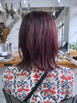 アトリエ ジジ(atelier ZiZi) ボルドールビー　顔まわりレイヤー