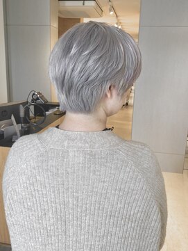 チャコレ パーチ 北千住店(Chacolle perch) ショート×プラチナシルバー
