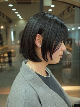 シム 千葉(sim) 前上がりボブ　stylist今井