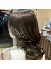 平日丸山限定　【ロング~ボブ】カット&透明感艶カラー￥9030