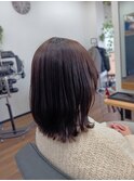 外ハネミディアムボブ