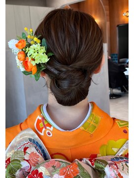 ロンド ボーイ 表参道(Lond BOY) ワイドバングイメチェン美髪外ハネボブ+レイヤーカット韓国