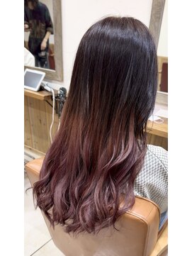 ノーム 横浜(NORM) ピンクラベンダーグラデーション