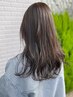 似合わせカット+選べる透明感カラー+髪質改善酸熱TR(バブルスパ付)