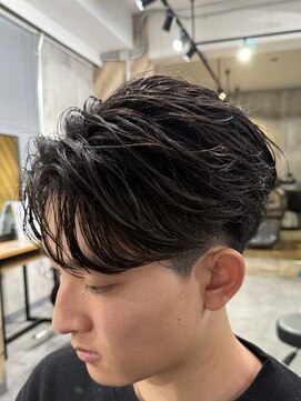 ビカムメンズヘアー 栄店(become men's hair) フェザーパーマ