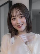 ラフ 新宿(Laff) くびれヘア/レイヤーボブ/くびれボブ/伸ばしかけスタイル