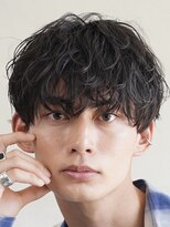 フィフス 渋谷(fifth) 大人マッシュ×雰囲気で作る、波巻きスパイラルパーマスタイル