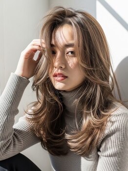 ヘアーリール 横代店(Hair Rire)の写真/オーガニックカラー×髪質改善のクーポンあり♪50色以上から選ぶカラー剤で、あなただけの色味に。