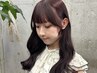 【河村音彩限定】小顔顔まわりカット+透明感カラー+5stepトリートメント