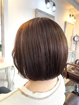 スニップヘア(snip hair) 明るめベージュカラー