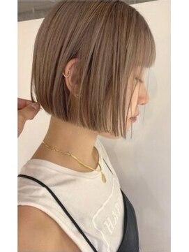 ラルム(ralme/sol) ボブ/ダブルカラー/ブリーチ/髪質改善/立川