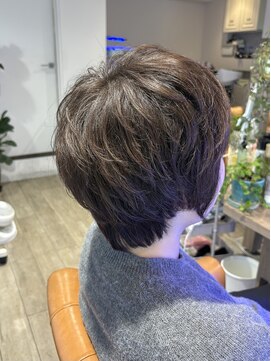 ミハス(Mijas) マッシュショート×アディクシーカラー