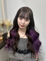 ラピス 大阪アメ村店(Lapis)&nbsp;エクステ/インナーカラー/シールエクステ/ラベンダーカラー